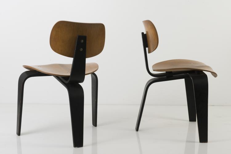 Bild 3 zu Objekt, Two 'SE 42' chairs, 1949/50, Egon Eiermann, Wilde & Spieth, Esslingen, 127B 343